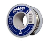 AIM 5163 Aquasol Plumbing Solder, Tin Copper Antimony, Lead-Free Silver Bearing