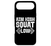Aim High Squat Low Workout Weightlifting Case for iPhone Air