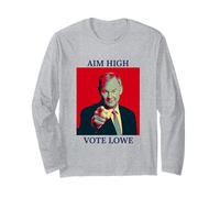 AIM HIGH Vote Lowe British Patriots United Kingdom UK Pride Long Sleeve T-Shirt