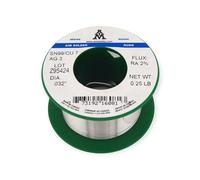 AIM Solder Lead Free Rosin Flux Core 0.032inch Solder Wire Sn99 Ag0.3 Cu0.7 for Electrical Soldering (113g / 0.25lb)