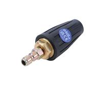 Aim Tools Pressure Washer Rotating Turbo Nozzle Solid Brass 3000 PSI 3.5GPM 035 with 1/4 Inch Quick Connect, Pressure Washer Cleaner Gun Nozzle Accessory 171349