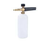 Aim Tools Snow Foam Lance Compatible with LAVOR/Parkside/Spear and Jackson Pressure Washer, 1L Foam Cannon Jet Wash Soap Dispenser Bottle with Adjustable Spray Nozzle for Car Washing