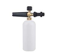 Aim Tools Snow Foam Lance Foam Cannon Adjustable 1L High Pressure Washer Soap Dispenser Bottle Nozzle Compatible with Karcher K2 K3 K4 K5 K6 K7 Pressure Washer Gun 171315