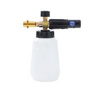 Aim Tools Snow Foam Lance Foam Cannon Compatible with Karcher K2 K3 K4 K5 K6 K7 Pressure Washer Gun, 1L Adjustable High Pressure Washer Soap Dispenser Bottle for Car Washing Cleaning