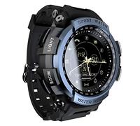 AIMAISEN Electronic Sport watch For Men Outdoor Multifunction Digital Waterproof Wristwatch with Calories Stopwatch Pedometer Call SMS Reminder Backlight For Running (Blue)