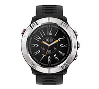 AIMAISEN Military Sport Smart Watch Bluetooth Waterproof Wristwatch with Heart Rate/Sleep Call&Message Notification Music Play Outdoor Activity Tracker for Men Women Android iOS (Silver)
