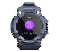 AIMAISEN Smart Bluetooth Watch Sports Electronic Watches Multifunction Waterproof Digital Wristwatch with Step Counter Sleep/HR Monitor Call SMS Reminder for Running Riding (Blue)