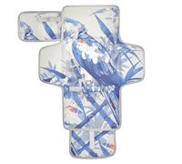 Aimal Hyacinth Macaw 4th of July Independence Day Blue Reusable Waterproof pad with Tissue Pocket Waterproof Changing pad for Girl & Boy cambiadores de pa?ales para Bebes