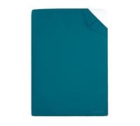 AIMANE® Non Iron Percale 4FT Small Double Fitted Sheet Poly Cotton Easy Care Non Iron Percale 4FT Fitted Bed Sheets Small Double (Teal)