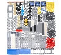 AIMATRIX Technic-Parts 536pcs Technic Gear and Connectors Set, Compatible Technical Parts MOC Projects Building Blocks, DIY Technic-Parts (Pins, Gears, Axles) Kits.