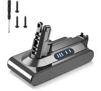 AIMAX 3900mAh V10 Battery for Dyson V10 Battery Replacement Compatible with Absolute Animal Extra Fluffy SV12 Motorhead Slim Dyson V10 Series Vacuum Cleaner, with Screws & Screwdriver, 2023 Upgraded