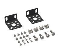 Aimeboost Rack Mount Kit All Rack Screws and Nuts are Made of Stainless Steel Universal 1U Rack Ears Compatible for Most D-Link, Linksys, Cisco, NETGEAR,Dell, TRENDnet and Buffalo Tech Switches