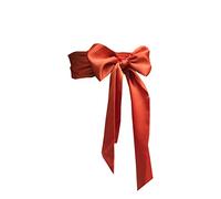 AIMECHA Special Occasion Dress sash bridal belts wedding sash 4'' Wide Double Side, Orange, Medium
