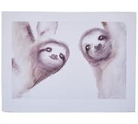 Aimee Del Valle, PPR51217, Aimee Del Valle - Les Paresseux 60 x 80cm Art Print, Multi-Color, 60 x 80cm