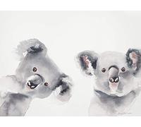 Aimee Del Valle, WDC100551, Aimee Del Valle - Les Curieux 60 x 80cm Canvas Print, Multi-Color, 60 x 80cm