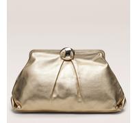 Aimee Kestenberg Full Circle XL Clutch CHALK CRINKLE