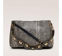 Aimee Kestenberg Roma Double Entry Shoulder Bag BLACK,WHITE