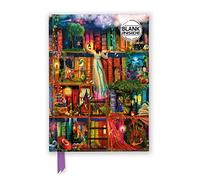 Aimee Stewart: Treasure Hunt Bookshelves (Foiled Blank Journal) (Flame Tree Blank Notebooks)