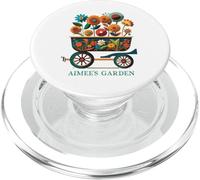 Aimee's Garden Gardening Plants Flowers Aimee PopSockets PopGrip for MagSafe