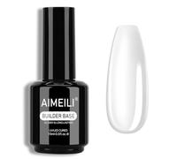 AIMEILI Clear Building Nail Gel Builder Base 7 in 1 in a Bottle for Nails Extension Base Coat Nail Repair Nail Strengthen Decoration Glue, Quick Extension Gel, 15ml