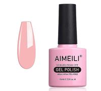 AIMEILI Soak Off UV LED Gel Nail Polish - Nude Peachy (041) 10ml