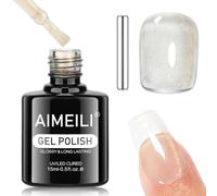 AIMEILI Zero-Base Cat Eye Gel Polish Set Magnetic Non-Darkening 1484 | Cat eye gel with magnetic effect. Non-darkening. Works over any color or alone. Long-lasting glossy finish. UV/LED cured