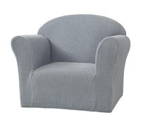 AIMENJOY Kids Sofa Cover High Stretch Children's Chair Cover Mini Size Sofa Slipcovers, 1 Seat Armchair Couch Cover for Children/Toddlers/Baby (Grey -1)