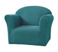 AIMENJOY Kids Sofa Cover High Stretch Children's Chair Cover Mini Size Sofa Slipcovers, 1 Seat Armchair Couch Cover for Children/Toddlers/Baby (Blue -3)