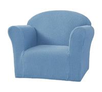 AIMENJOY Kids Sofa Cover High Stretch Children's Chair Cover Mini Size Sofa Slipcovers, 1 Seat Armchair Couch Cover for Children/Toddlers/Baby (Blue -2)
