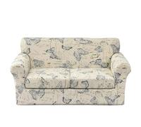 AIMENJOY Sofa Cover with Separate Seat Cushions Stretch Printed Pattern Sofa Slipcover Couch Covers Furniture Protector Split Combined (A-01,2 Seater)