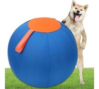 Aimery Horse Dog Ball&Cover with Straps, Herding Ball for Australian Shepherd, Cattle Dogs, Collie & Herding Dog, Giant Training Ball Jolly Ball for Play