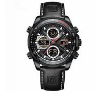 AIMES Watch for Men Sport Military Waterproof Chronograph Mens Watches Analog Quartz Big Face Classic Stylish Fashion Casual Designer Business Work Wrist Watch Elegant Gift for Men, N-Black white,