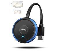 AIMIBO 4K Miracast Dongle, Plug & Play, 5G Wireless HDMI Display Adapter, Screen Casting Device for iOS/Android/Windows/MacOS/Phone/Laptop to TV/Monitor/Projector, Support Miracast/DLNA/AirPlay, Blue