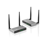 AIMIBO 656FT Wireless HDMI Transmitter & Receiver, 5G Professional HDMI Extender with KVM, IR Remote, Loop-Out, Multiple TXs & RXs, Stream Audio Video for Laptop, TV Box, Satellite to TV, Projector