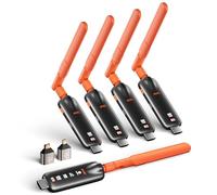 AIMIBO Wireless HDMI Transmitter and 4 Receivers Kit 2026, Supports up to 6 Displays, 4K Input 1080P@60Hz with 5dBi Antennas, Cast Video from Laptop/TV Box to Multiple TVs, Monitors & Projectors - 50m