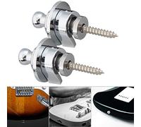 Aimiyaelec Guitar with lock strap buckle silver (2 sold each)