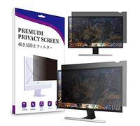 AiMok Removable 21.5 Inch 16:9 Computer Privacy Filter Anti-Spy Anti Blue Light Filter Anti-Glare Easy Attach Monitor Privacy Screen Protector For 21.5" 16:9