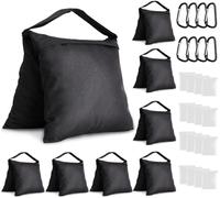 Aimosen 8 Packs Sandbags Weight Bags for Light Stand Photography Video Support, Heavy Duty Saddlebags for Backdrop Stand, Photo Tripod, Canopy, Pop up Tent, Umbrella Base, Fishing Chair, Wedding Shed