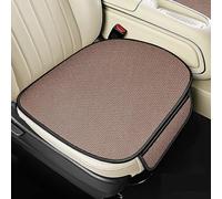 AIMQIAD Car Ice Silk Seat Cushion, Compatible with Benz GL-Class X164 X166, Front Chair Breathable Cover Anti Slip Protector Mat Pad,3-Brown
