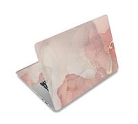 AIMSA Laptop Skin Sticker Decal, 12 13 13.3 14 15 15.4 15.6 inch Laptop Art Decal Protector Notebook Netbook PC 15.6" Universal Vinyl Cover, Nude Pink Marble