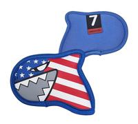 AIMSHARK USA Limited Edition Golf Iron Covers / 9pcs Set/Golf Head Covers/Golf Club Covers (USA) (US Version)