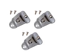 Aimtobest HLN9073 HLN9073B Microphone Holder Clip Compatible for Motorola CB Radio CDM750 CDM1250 CM200 GM300 PM400 GM950 M1225 XPR4350 XPR4550 Kenwood TM-281A TM-481A with Screws (3 Pack)