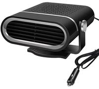 AIMXGBPS Car Heater for Dodge Ram Promaster 1500/2500/3500 2018-2024, 12V Portable Heaters for Cars, 2-in-1 Heating und Cooling Windshield Defroster, 24V Compact Heater Vehicle,Black-24V