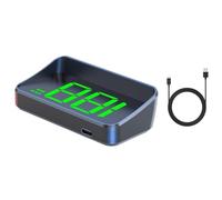 AIMXGBPS Car HUD Head Up Display for GMC Savana Passenger 2010-2025, Digital Speedometer Bright Day Night Projection Compact Dashboard Design, Car Windshield Projection,Green