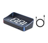 AIMXGBPS Car HUD Head Up Display for VW Atlas 2017-2025, Digital Speedometer Bright Day Night Projection Compact Dashboard Design, Car Windshield Projection,White