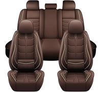 AIMXGBPS Car Seat Covers for Dacia Duster 3 | Hybrid | 2024 2025, 5 Seater Covers Non Slip Breathable Protector Luxury Front And Rear Full Comfortable Accessories,coffee