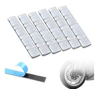 AIMXSAFO Self Adhesive Wheel Balance Weights,Car Wheel Balancing Weights | 6PCS Adhesive Wheel Balance Weights for Cars, Trucks, SUVs & Motorcycles | 4×5g + 4×10g Per Strip, Total 60g