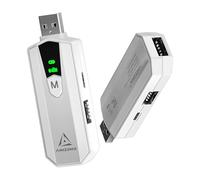 AIMZENIX AX200PRO Keyboard Mouse Adapter for PC, NS, Nintendo Switch 2 | FPS & TPS Shooting Game Converter | Smart Joystick, Macro Function, 360 Turn Assist, Recoil Stability, App Config Profiles