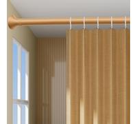 ain Rod -5m No Drill Earth Yellow Expandable Clamp Pole for Shower ains & Drapes Easy Inllat Versatile & Sturdy