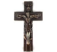 Ain’t It Nice Jesus Cross Atrio Holy Trinity Triune God Jesus Dove Religious Decoration For Home Hanging On Wall Father Son And Holy Spirit Crucifixion Christian Décor, Bronze 8.5 X 2 X 14.5 inches